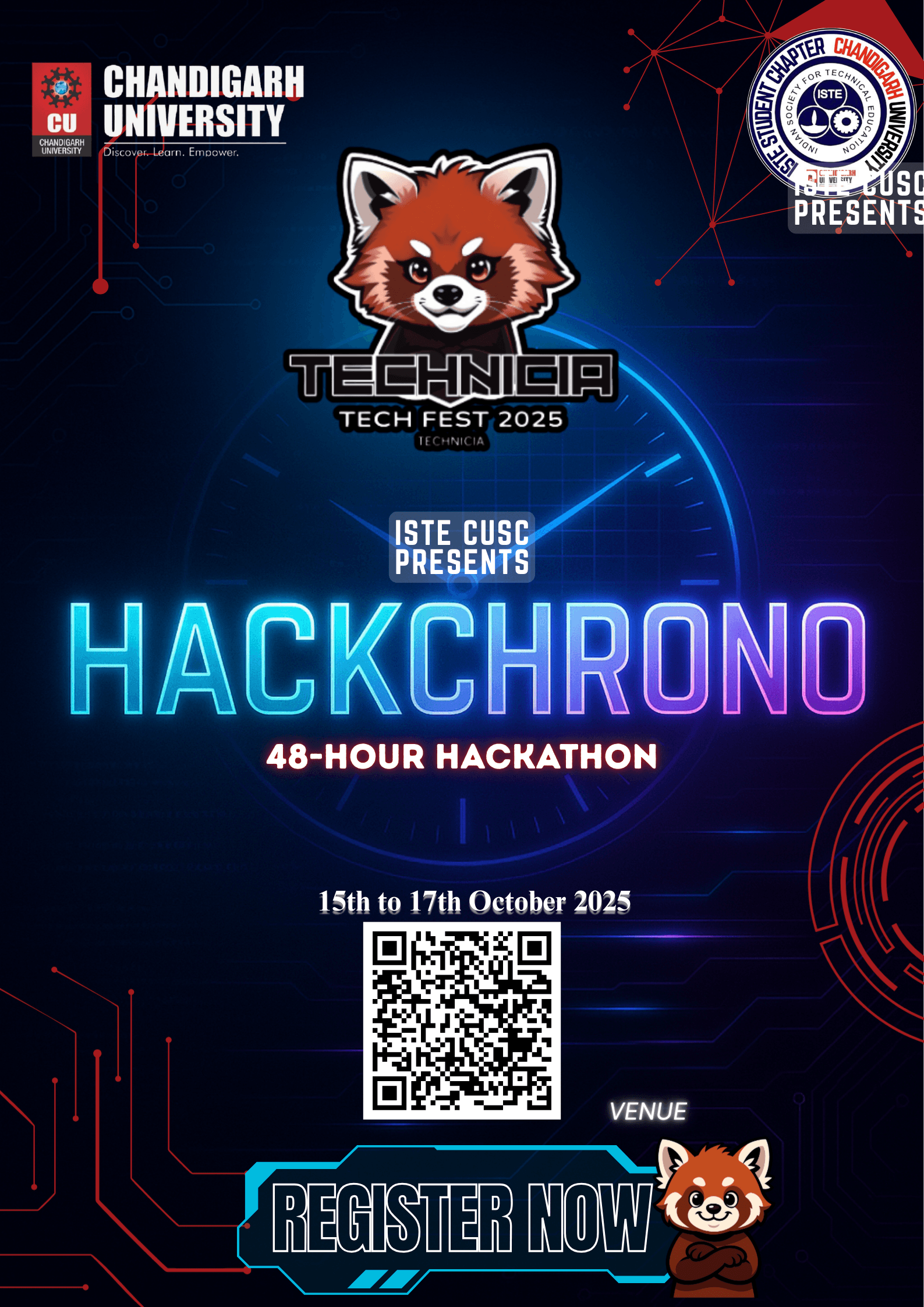 HackChrono: The Technicia' 48-hour Challenge